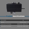 Eterpace Aluminum Alloy Front Coolant Reservoir Expansion Tank Compatible with