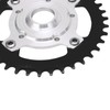 38T 104 BCD Electric Bike Chainring and Adapter Aluminum Alloy