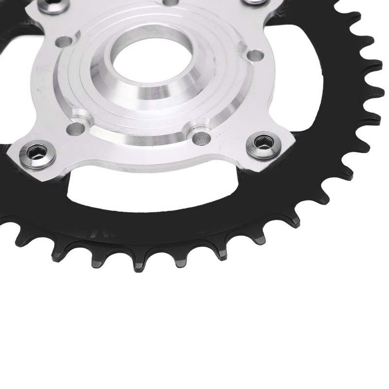 38T 104 BCD Electric Bike Chainring and Adapter Aluminum Alloy