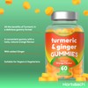 Turmeric and Ginger Gummies | 60 Vegan Gummies in Natural