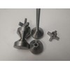2" Davis Two Hole Pins with Quick Knobs-Stainless