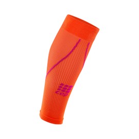 CEP - CALF SLEEVE 2.0 for women | Run compression calf sleeves in orange/pink, size IV