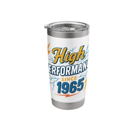 High Performance Since 1965 - Full of power Vintage 1965 Stainless Steel Insulated Tumbler