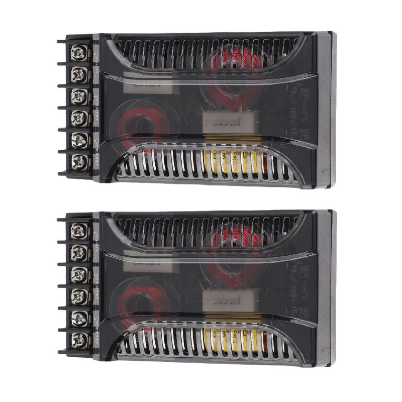 2 Pieces 2 Way Car Audio Crossover, Engine Audio Two