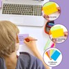 Koogel Index Cards 3x5, 272 Count, Colored Ruled Flash Cards