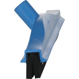 Vikan, Blue Squeegee,Fixed Head,Bench,16",PP/RB, 7752