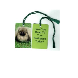 Bulldog Have You Read To Your Pekingese Today? Bookmark & Greeting Card