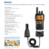 Uniden MHS75 Waterproof Handheld 2-Way VHF Marine radio, Submersible, Selectable