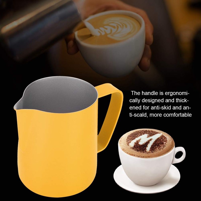 350ml Milk Frothing Jug - Stainless Steel Milk Frothing Pitcher