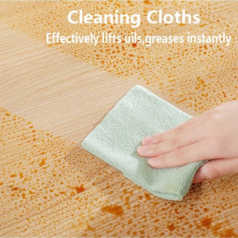 Dolemay 20 Sheets Microfiber Cleaning Cloths, Disposable Towels, Reusable Dish