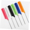 Beavorty 6pcs Stretch Tail Combs Handle for Home Salon Hairdressing
