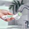 Cepillo Facial Eléctrico USB Inalámbrico 2 Velocidades Malubero, Blanco Verde