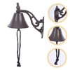 Ciieeo Sturdy Vintage Bells Iron Doorbell Dinner Bell Style for
