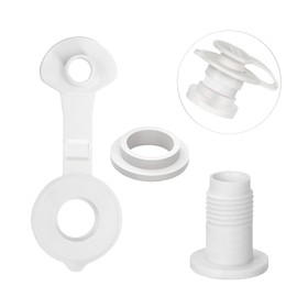 CAMGJORT Cooler Drain Plug for 50, 58 and 82 Qt Xtreme Coolers - 1.5" Shaft Length (2)