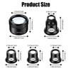 SUNJOYCO Jewelers Loupe, 5PCS Magnifying Glass Eye Loupe, 5X 10X