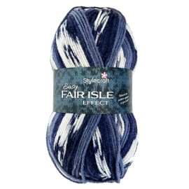 Stylecraft Easy Fair Isle Effect Aran 100g (Barra 5333)
