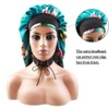Sent Hair Extra Long Satin Bonnet Sleep Cap for Women