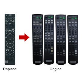 VINABTY RM-U185 RM-U306 RM-U306A RM-U306B Remote Control Replacement Suitable for Sony Audio Video AV Receiver 147720411 STR-DE485 STR-DE585 HT-1700D STR-DE197 STR-DE185 STR-DE187 STR-7400 P P
