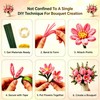 800 PCS Pipe Cleaners Flower Kit, Pipecleaner Flowers Supplies, 13