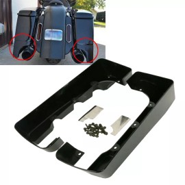 TCMT 4" Hard Stretched Saddle Bag Extensions Fit For Harley Davidson Touring 94-13
