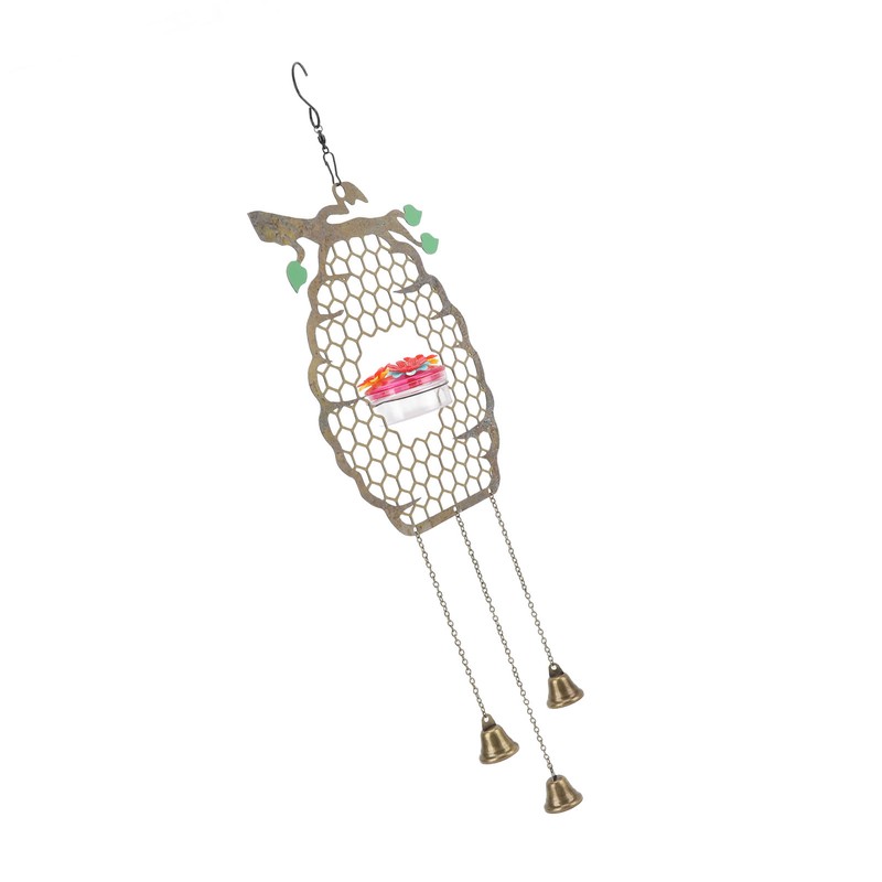 Hummingbird Feeders Innovative Hanging Beehive Wind Chimes Hummingbird Feeder for