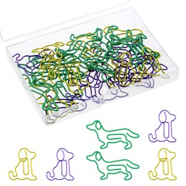 30 Pcs Cute Paper Clips Dog Shaped Fun Paper Clips Decorative Paperclips Fun Office Desk Accessories