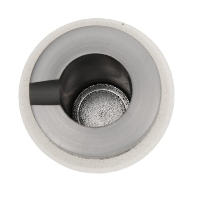 Graphite Crucible Set Induction Gold Melting Furnace High Temperature Resistant