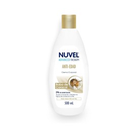 Nuvel Crema Corporal Humectante Anti Edad con Baba de Caracol, 500 ml, Crema Corporal Hidratente