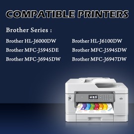 DOUBLE D LC3239XL Printer Cartridges for Brother LC3239 LC3239XL Replacement for Brother MFC-J5945DW Cartridges, Brother MFC-J6945DW Cartridges Compatible with Brother MFC-J6947DW HL-J6100DW