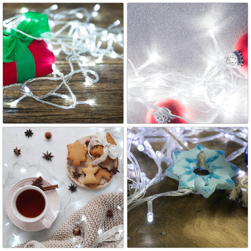 Bollengold Fairy Lights, 12M/120LED USB-Powered String Lights, Copper Wire Light