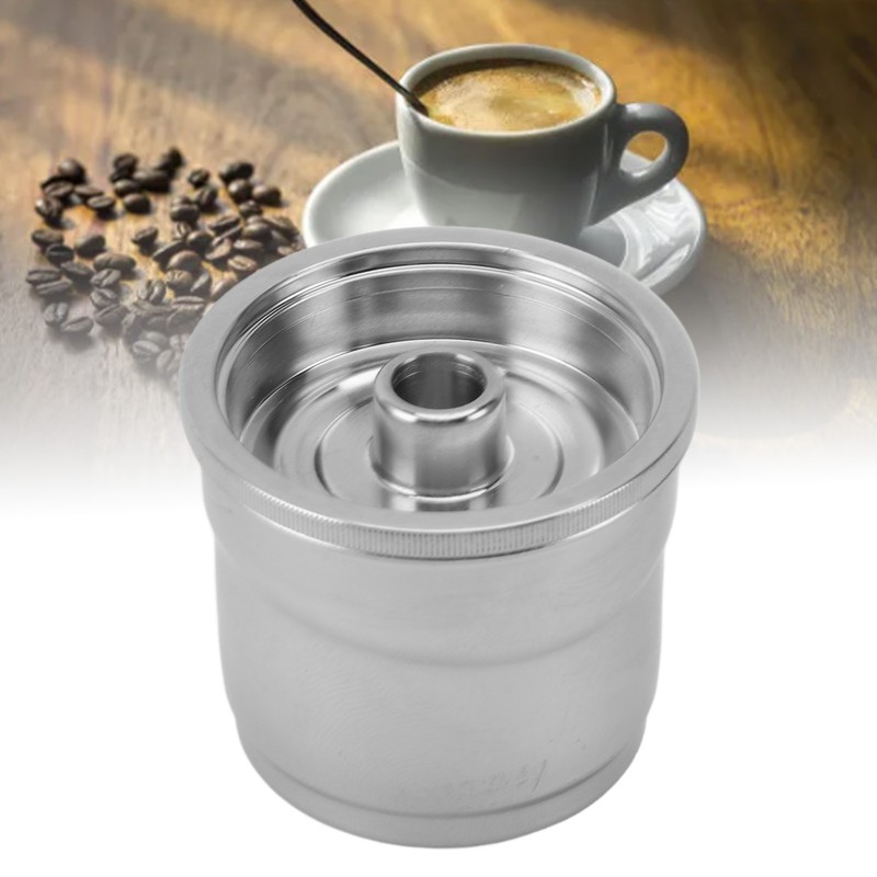 Reusable Coffee Pod 304 Stainless Steel Leakage Proof Coffee Capsule