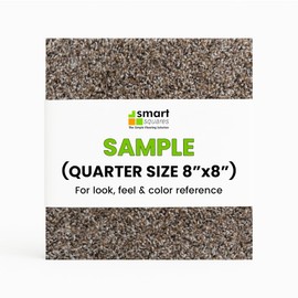 Smart Squares Walk in The Park Premium Made in The USA Carpet Tiles 18x18 Inch, Soft Padded, Seamless Appearance, Peel and Stick for Easy DIY Installation (314 Copper Mine, Sample (8” x 8”))