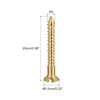 sourcing map Pack of 100 wood screws M3 x 25