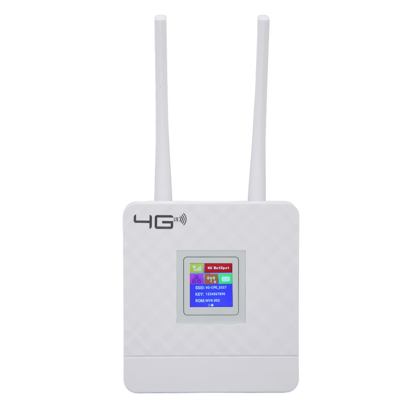 4G WiFi Router 300M CAT4 32 Standard SIM Slot Inbuilt