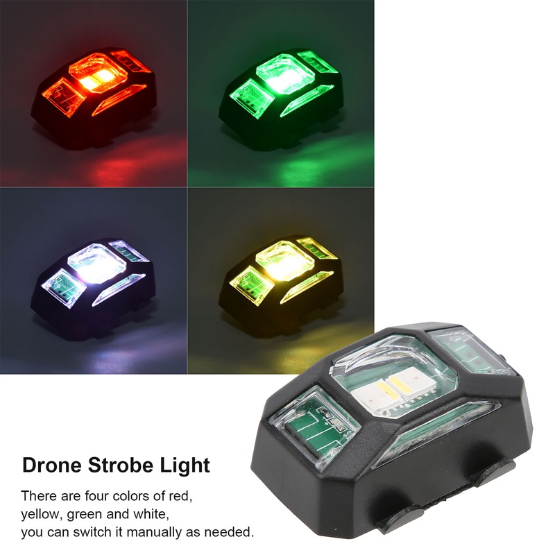 Rechargeable Night Flight Light LED Strobe Signal Light for DJI