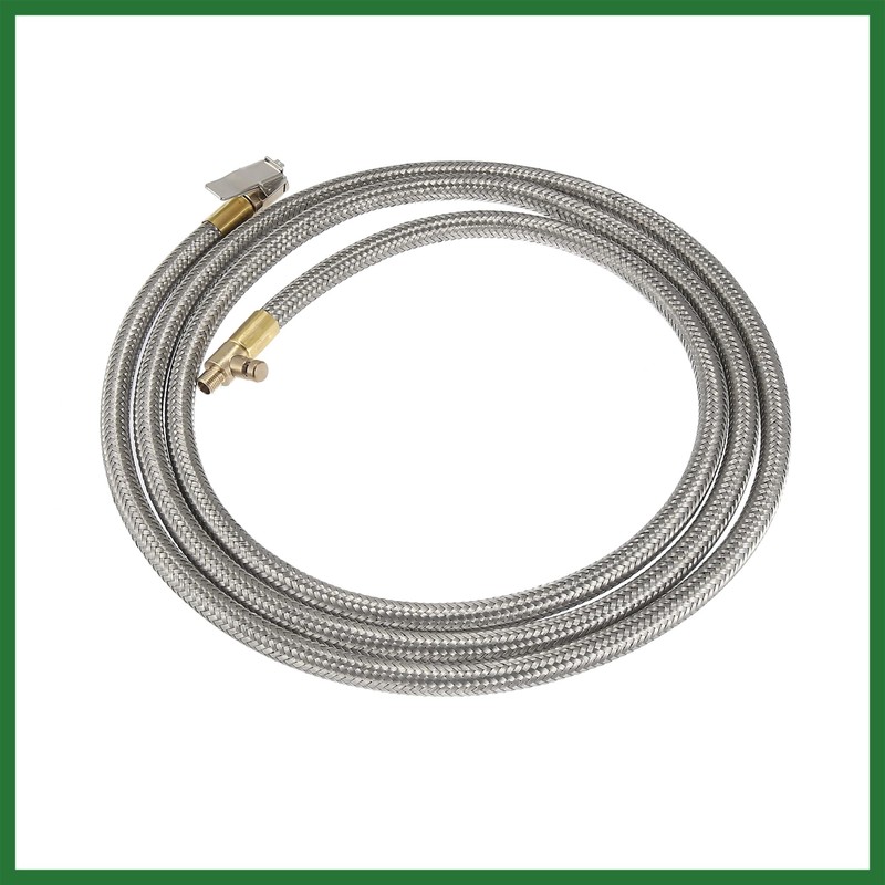 Motoforti 200cm 79" Car Tire Air Inflator Hose Adapter Quick