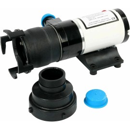 Amarine Made 12V Macerator Waste Water Pump 12GPM 45LPM Lift Boat RV Marine UP to 9.8 Feet