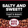 BEER NUTS Original Peanuts - 12oz Resealable Can, Sweet and