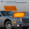 litzland LED Side Marker Lights Compatible With 2005-2014 Chrysler 300/300C