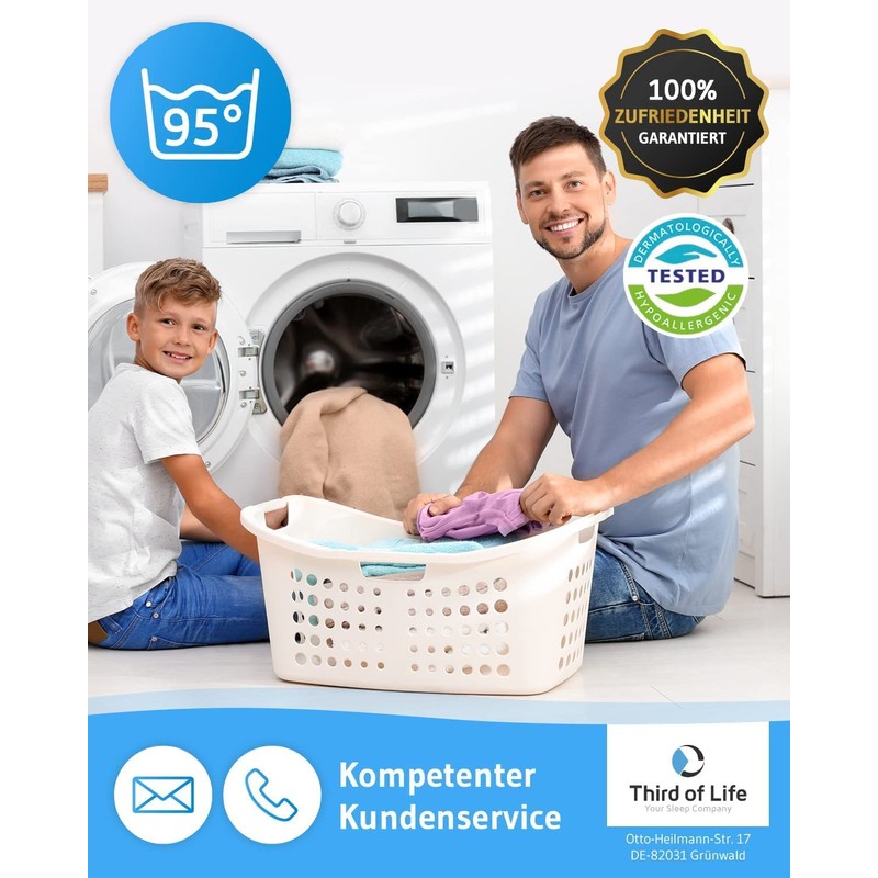 Third of Life Mattress Protector Waterproof – Breathable Mattress Pad