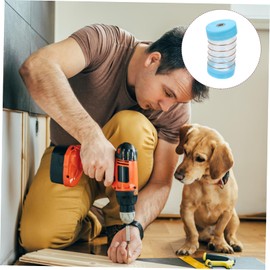 Operitacx Pack of 2 Dust Cover Woodworking Drilling Dust-Free Drilling Dust Protection Collector Dust Cover Accessories for Dust Collector Sanding Dust Protection Plastic Blue