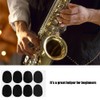 8 Pieces Saxophone Mouthpiece Patch Pad 0.3/0.5/0.8 mm Mouthpiece Patches