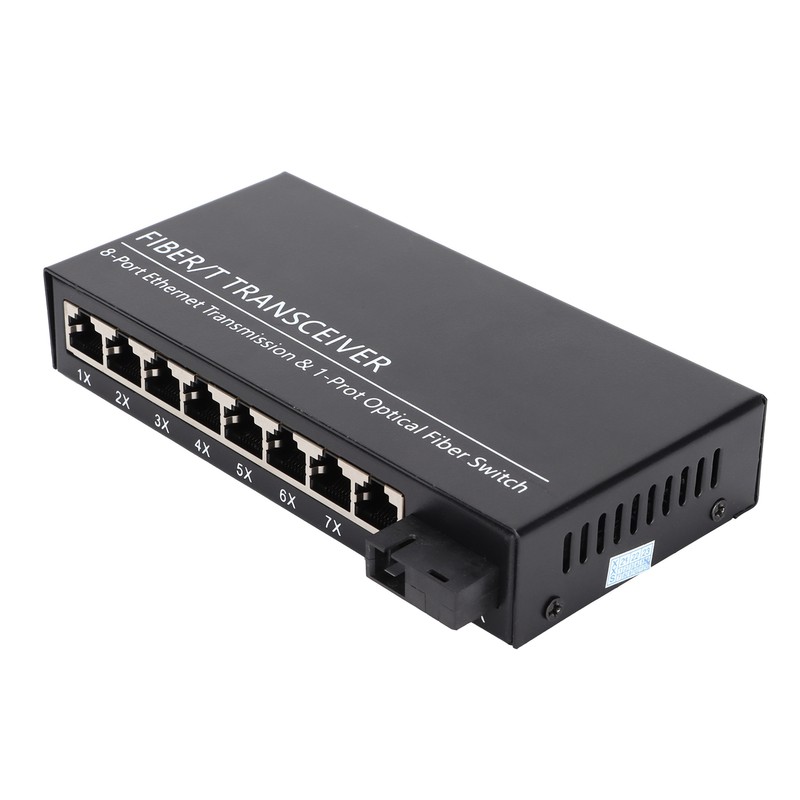 Ethernet Media Converter Dual Interface RJ45 10 / 100 /