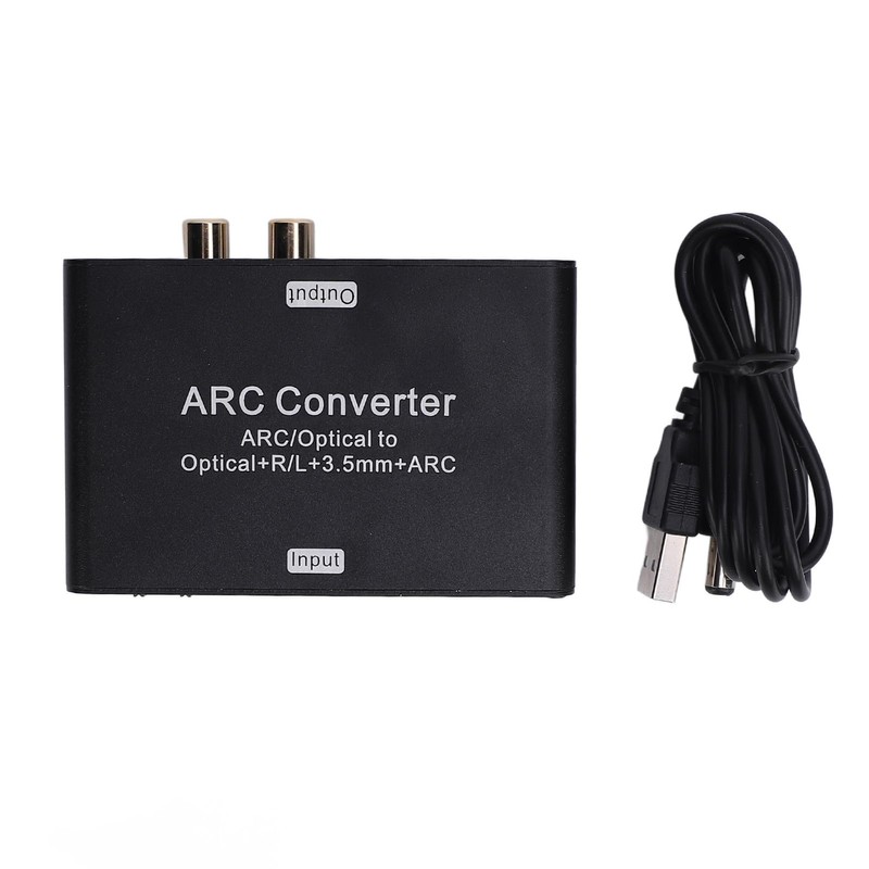 HDMI ARC Audio Extractor, 192KHz DAC Converter to Analog 3.5mm