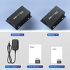 PWAYTEK HDMI Extender 165ft/50m HDMI Over Ethernet Cat5e/6/7 1080P，Ethernet to