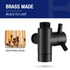 PDPBath Brass 3 Way Shower Arm Diverter Valve for Handheld