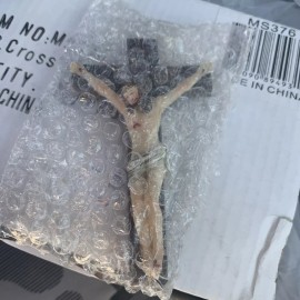 Crucifix Jesus on the Cross - Magnetic- Rare 3 1/2 L X 2 Inches Width.