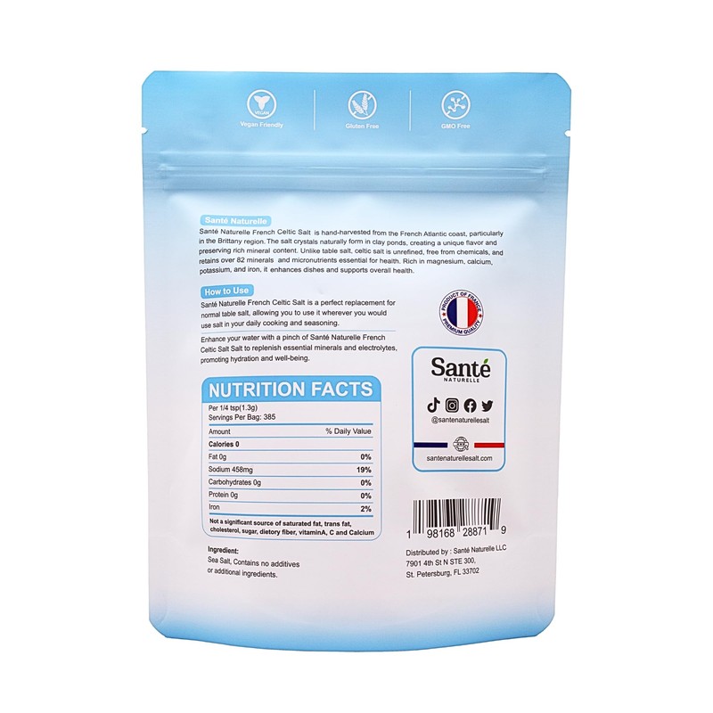 Sante Grey Coarse Sea Salt From the Celtic Sea -