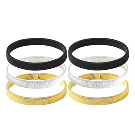 6-piece sleeves, non-slip sleeves, garters, elastic metal bracelets, elastic bracelets, non-slip shirt sleeves, shirt sleeves