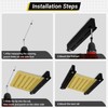 Eastrexon 6-bin Overhead Garage Storage Rack, Ceiling Storage Racks Heavy